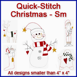 A Quick-Stitch Christmas Design Pack