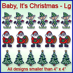 A Baby, It's Christmas Design Pack
