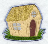Little Pig Straw House - Magnet (In-the-Hoop)