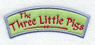 The Three Little Pigs - Magnet (In-the-Hoop)