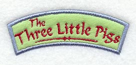 The Three Little Pigs - Magnet (In-the-Hoop)