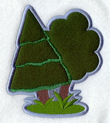 Tree Cluster - Magnet (In-the-Hoop)