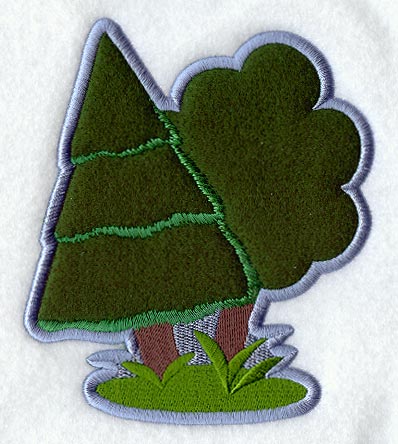 Tree Cluster - Magnet (In-the-Hoop)