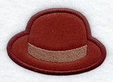 Bowler Hat - Magnet (In-the-Hoop)