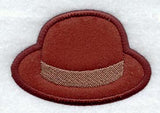 Bowler Hat - Magnet (In-the-Hoop)