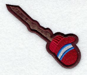 Snowman Arm with Mitten (Right) - Magnet (In-the-Hoop)