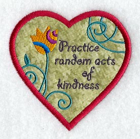 Practice Random Acts of Kindness Magnet (In-the-Hoop)