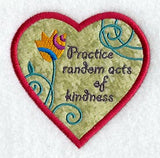 Practice Random Acts of Kindness Magnet (In-the-Hoop)