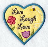 Live, Laugh, Love - Magnet (In-the-Hoop)