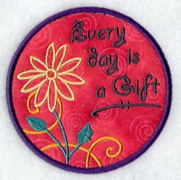 Every Day is a Gift Magnet (In-the-Hoop)