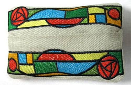 Stained Glass Tissue Holder (In-the-Hoop)