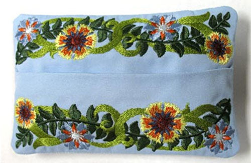 Swirling Blossoms Tissue Holder (In-the-Hoop)