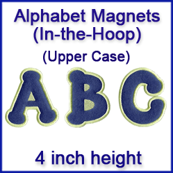 A Alphabets Magnets (In