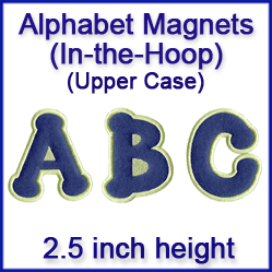 A Alphabets Magnets (In