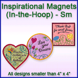 A Inspirational Magnets (In-the-Hoop) Design Pack