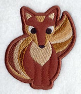 Retro Fox Magnet (In-the-Hoop)