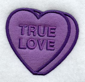 True Love Heart Magnet (In-the-Hoop)