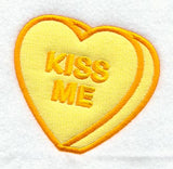Kiss Me Heart Magnet (In-the-Hoop)