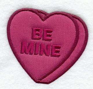 Be Mine Heart Magnet (In-the-Hoop)