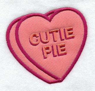 Cutie Pie Heart Magnet (In-the-Hoop)