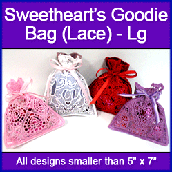 A Sweetheart's Goodie Bag (Lace) Design Pack