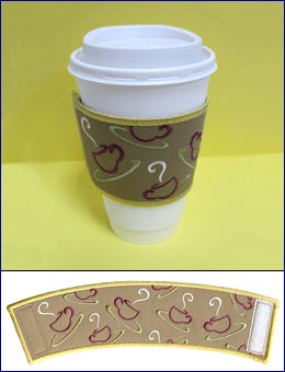Cup of Comfort Coffee Sleeve (In-the-Hoop)