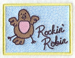 Rockin' Robin - Magnet (In-the-Hoop)