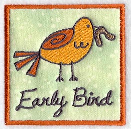 Early Bird - Magnet (In-the-Hoop)