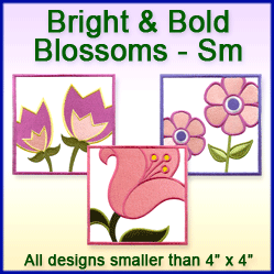 A Bright & Bold Blossoms Design Pack