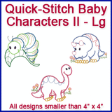 A Quick-Stitch Baby Characters II Design Pack