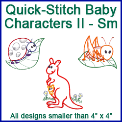 A Quick-Stitch Baby Characters II Design Pack