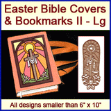 A Easter Bible Covers and Bookmarks II Design Pack