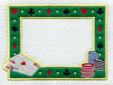 Cards and Chips Photo Frame (In-the-Hoop)