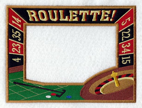 Roulette Photo Frame (In-the-Hoop)