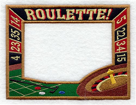 Roulette Photo Frame (In-the-Hoop)