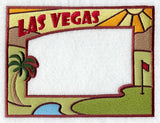Las Vegas Golf Photo Frame (In-the-Hoop)