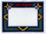 Las Vegas Neon Photo Frame (In-the-Hoop)