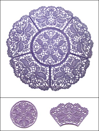 Butterflies Doily (Lace)