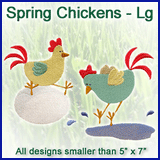 A Spring Chickens Design Pack