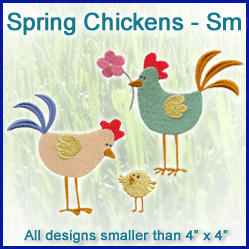 A Spring Chickens Design Pack
