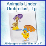 A Animals Under Umbrellas Design Pack
