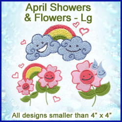 A April Showers & Flowers Design Pack