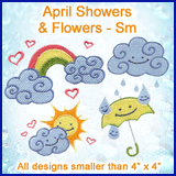 A April Showers & Flowers Design Pack