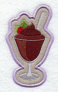 Chocolate Mousse - Magnet (In-the-Hoop)