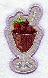 Chocolate Mousse - Magnet (In-the-Hoop)