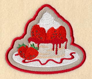 Strawberry Shortcake - Magnet (In-the-Hoop)