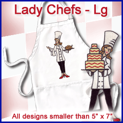 A Lady Chefs Design Pack