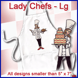 A Lady Chefs Design Pack