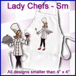 A Lady Chefs Design Pack