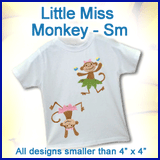 A Little Miss Monkey Design Pack